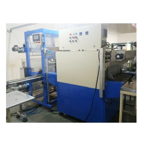 Fully Automatic Shrink Wrap Machine With Vertical Collation