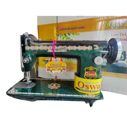 Ta1 Umbrella Cast Iron Sewing Machine - Color: Green