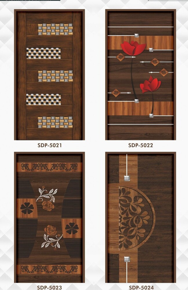 Wooden Shade Door Paper Print