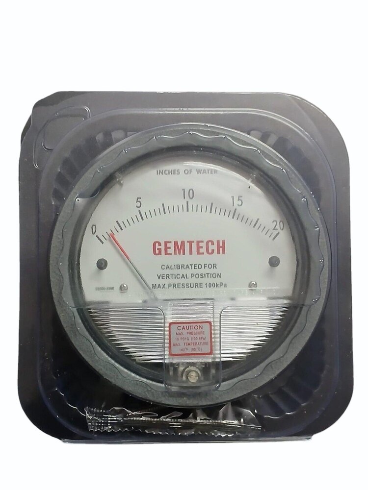 GEMTECH DIFFERENTIAL PRESSURE GAUGE IN Sitapura Industrial Area Rajasthan India