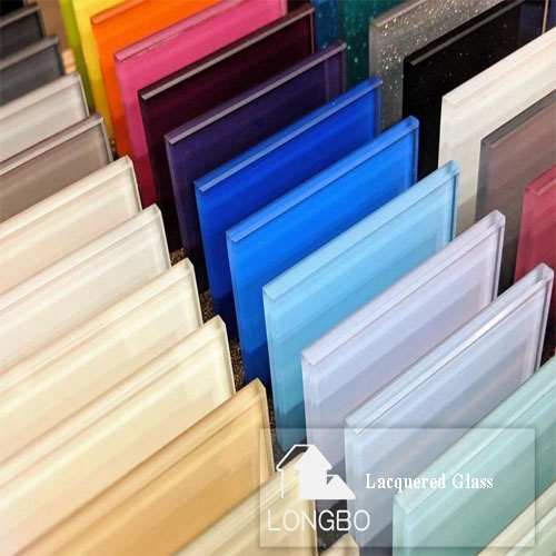 3-10 मिमी उच्च गुणवत्ता वाला रंगीन लेकर्ड कांच रसोई कैबिनेट दरवाजे के लिए