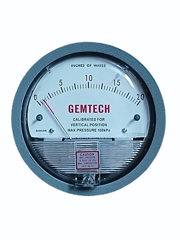 GEMTECH DIFFERENTIAL PRESSURE GAUGE IN Mahindra SEZ Industrial Area Rajasthan India