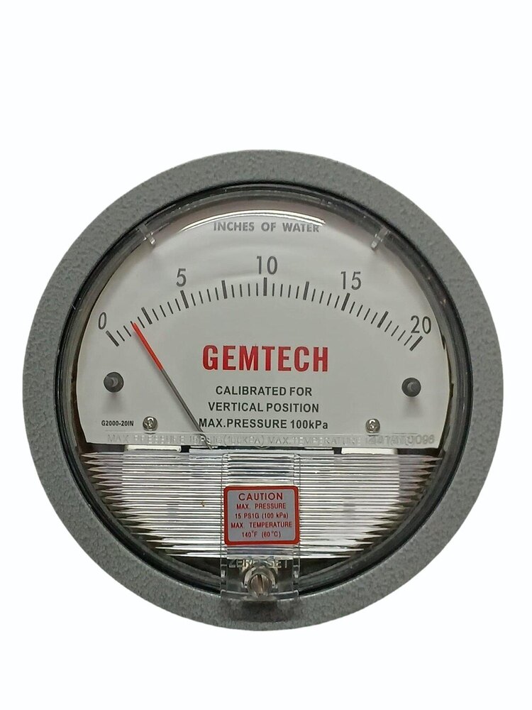 GEMTECH DIFFERENTIAL PRESSURE GAUGE IN Mahindra SEZ Industrial Area Rajasthan India