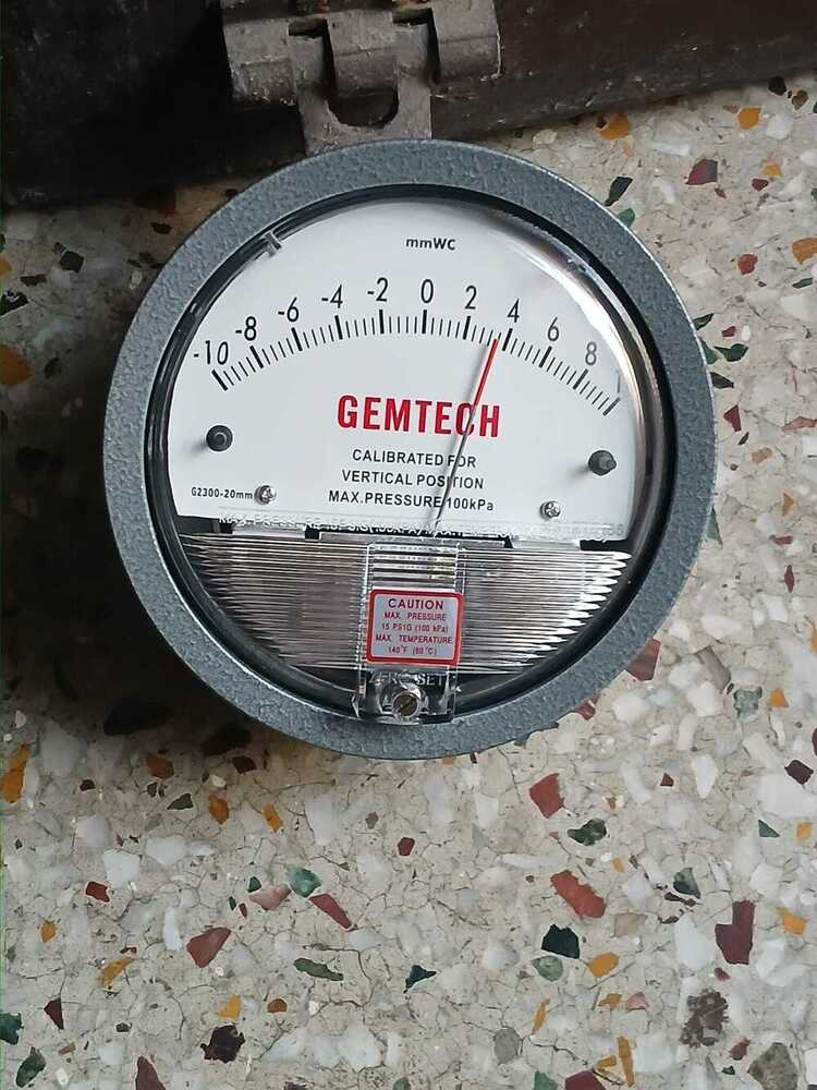 GEMTECH DIFFERENTIAL PRESSURE GAUGE IN Chopanki Industrial Area Rajasthan India