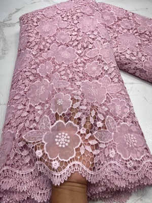 Imported Fabric - Embroidery Type: Yes