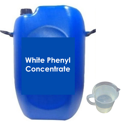 White Phenyl Concentrate - Chemical Material, Clear Shade, White Color | High Quality, Pine Fragrance, Shelf Life: 2 Years, For Commercial & Residential Floor Cleaning