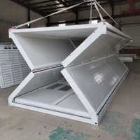 Foldable Container House - Color: Grey