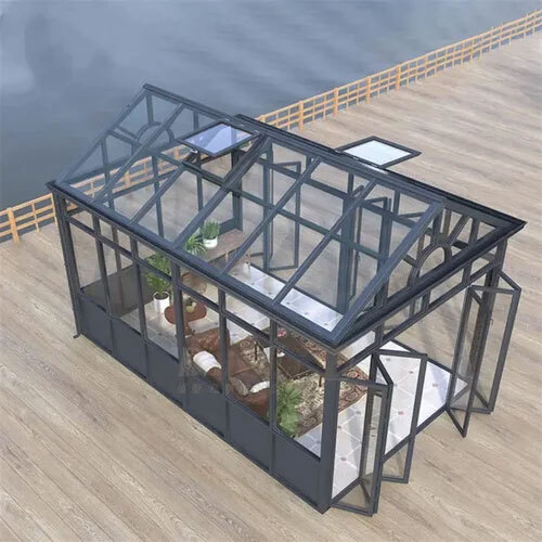 PREBUILD PREFAB ALUMINUM GLASS SUNROOM