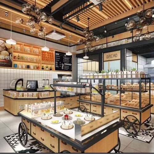 BREAD SHOP MODERN WARMER DISPLAY UNITS