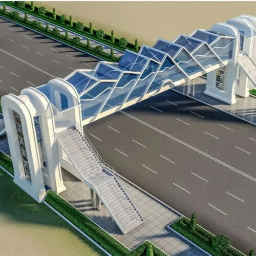 PEDESTRIAN BRIDGE FOR ROAD CROSSING