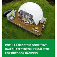 Glamping Dome Tent 6 Metre Dia - Capacity: 5+ Person