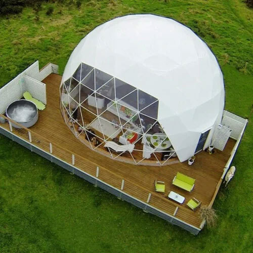 GEODESIC DOME TENT 6 METRE DIA