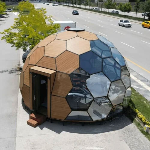 HONEYCOMB GLASS DOME TENT