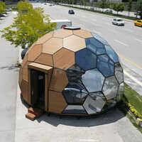 HONEYCOMB GLASS DOME TENT
