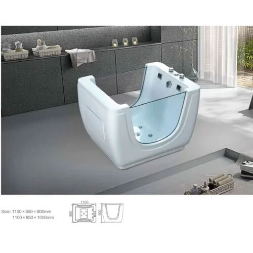 BABY BATHTUB WITH LED ,BUBBLE JETS THERMOSTAD AND OZONE