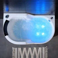 Mini Jacuzzi Whirlpool Massage Bathtub - Color: White