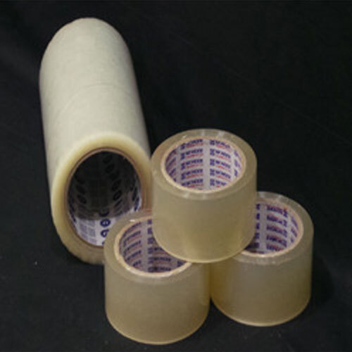 Self Adhesive Plain Bopp Tape - Color: Transparent