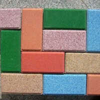 Ecological Bricks Floor For Garden