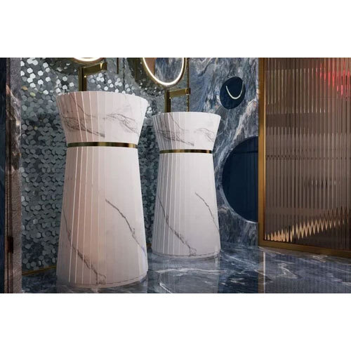 VIVISA FREE STANDING MARBLE WASHBASIN
