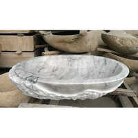 Natural Stone Table Top Basins - Color: Grey