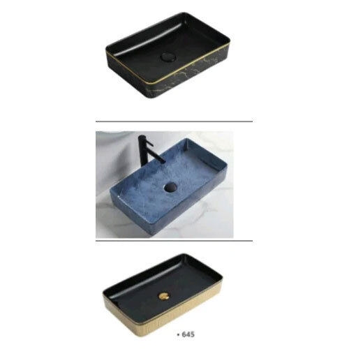 DESIGNER RECTANGULAR TABLE TOP WASHBASIN