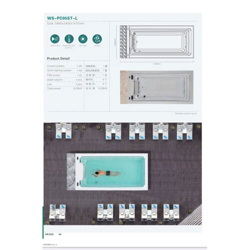 VIVISA ACRYLIC SWIMMING POOL LENGTH 16 FEET