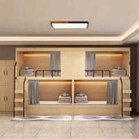 STUDENTS HOSTEL BUNK BED WITH STORAGE