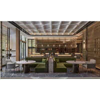 Hotel Restaurant And Coffee Shop Furniture - Color: Brown