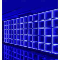 Led Multi Colour Glass Blocks - Color: Multicolor