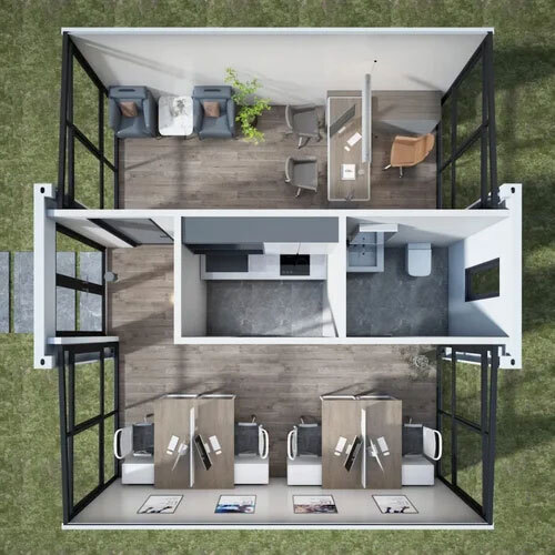EXPANDABLE CONTAINER OFFICE