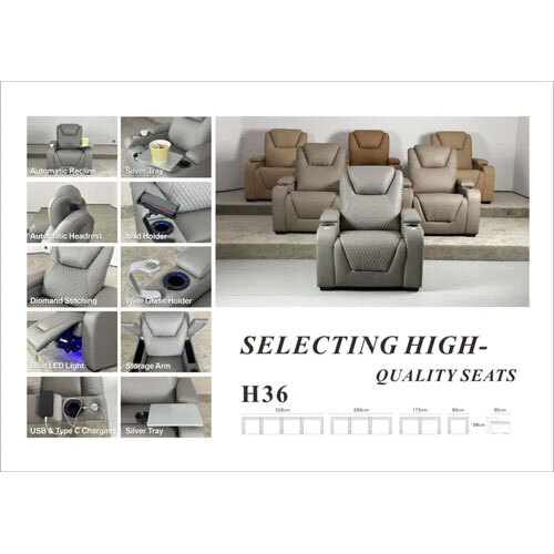 HOME THETRE RECLINER SOFA 1 SEATER & 2 SEATER