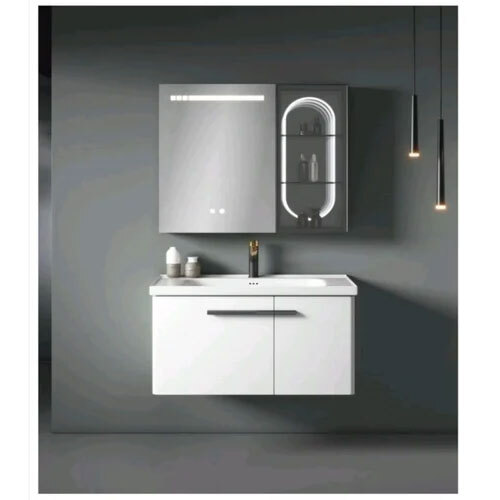 VIVISA 80 CM STEEL BATHROOM CABINETS - VANITIES