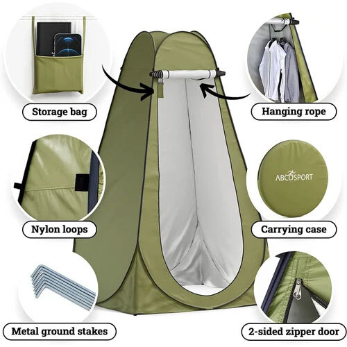 Movable Dressing Room And Bathroom Tent