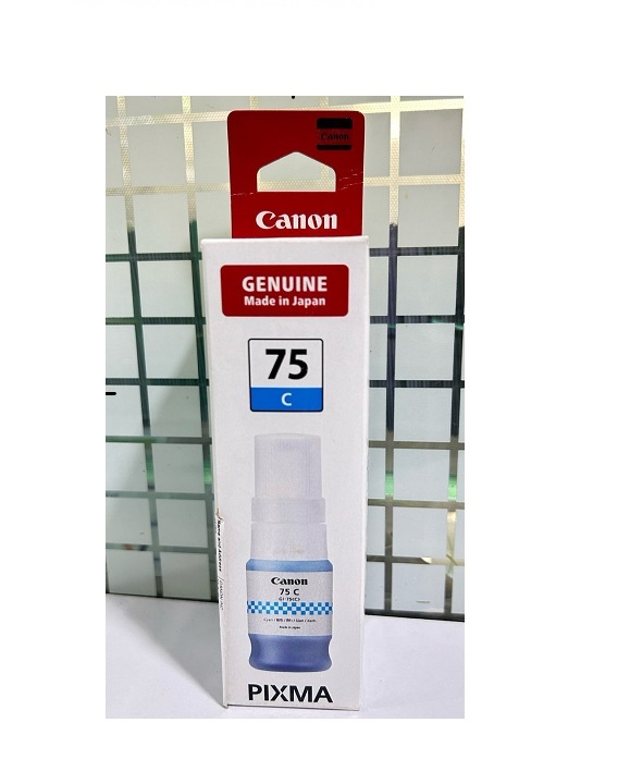 Canon Pixma GI-75 Cyan Ink Bottle