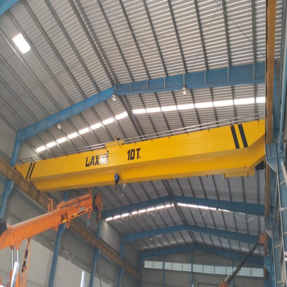 10 Ton Dg Eot Crane - Color: Golden Yellow