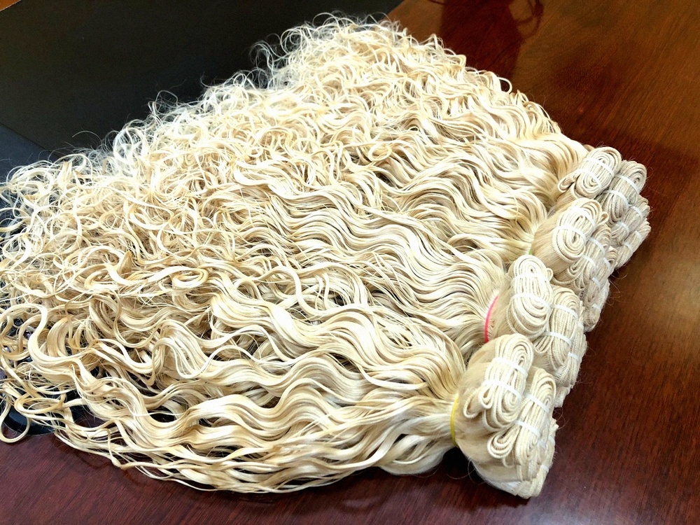 NATURAL HUMAN HAIR CURLY WEAVE STYLES FOR WOMEN