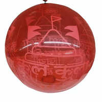 Red Pvc Ball - Operate Method: Manual