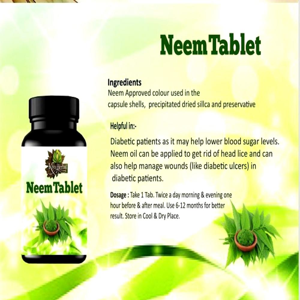 Buy Neem Tablets In Bulk 90 Tablet - Age Group: For Adults