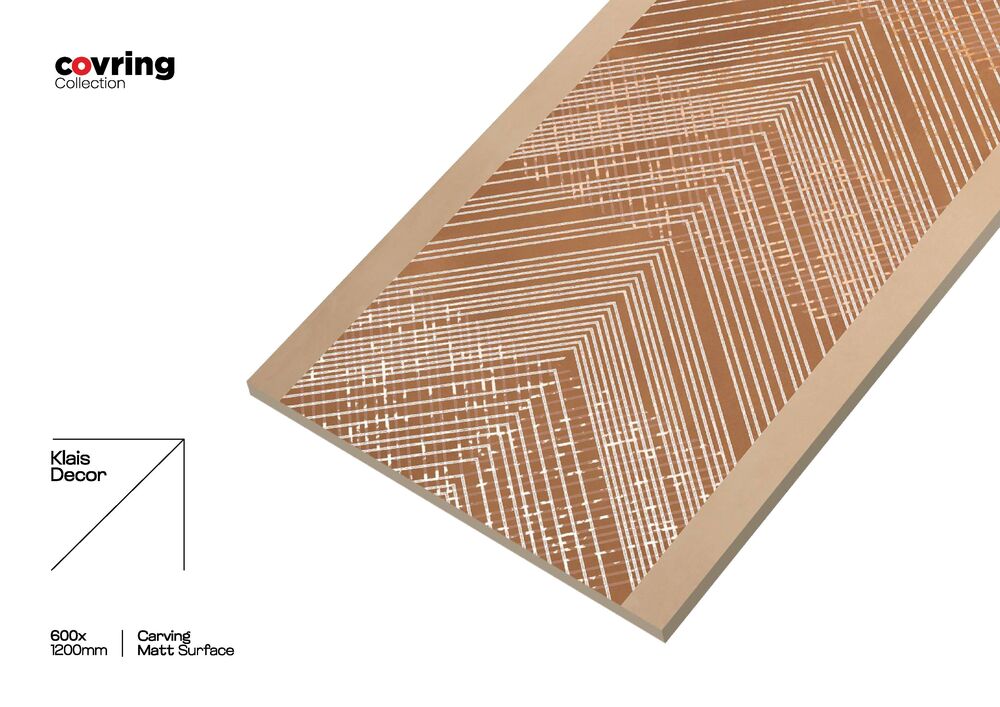 600x1200 floor tiles carving collection matt finish