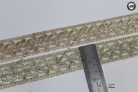 Fancy Embroidery Zari Laces - Color: Golden Shade