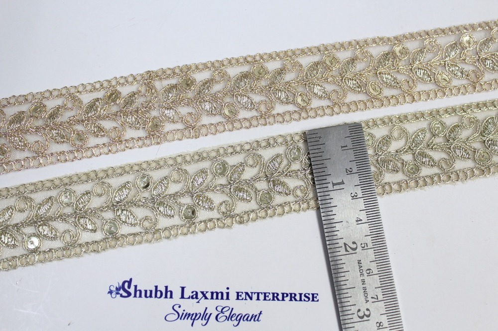 Fancy Embroidery Zari Laces
