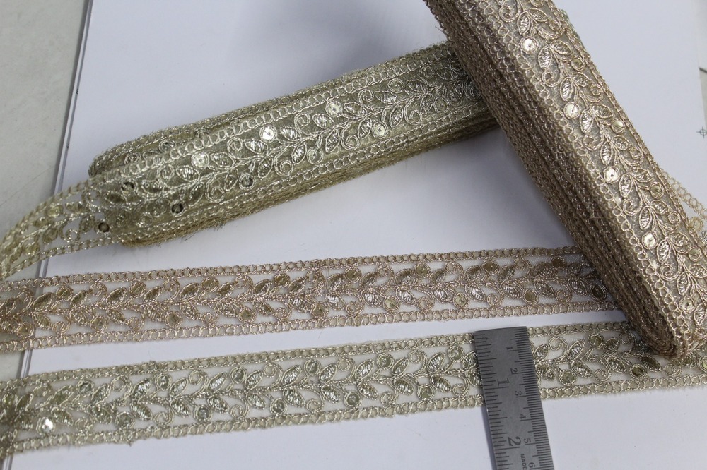 Fancy Embroidery Zari Laces