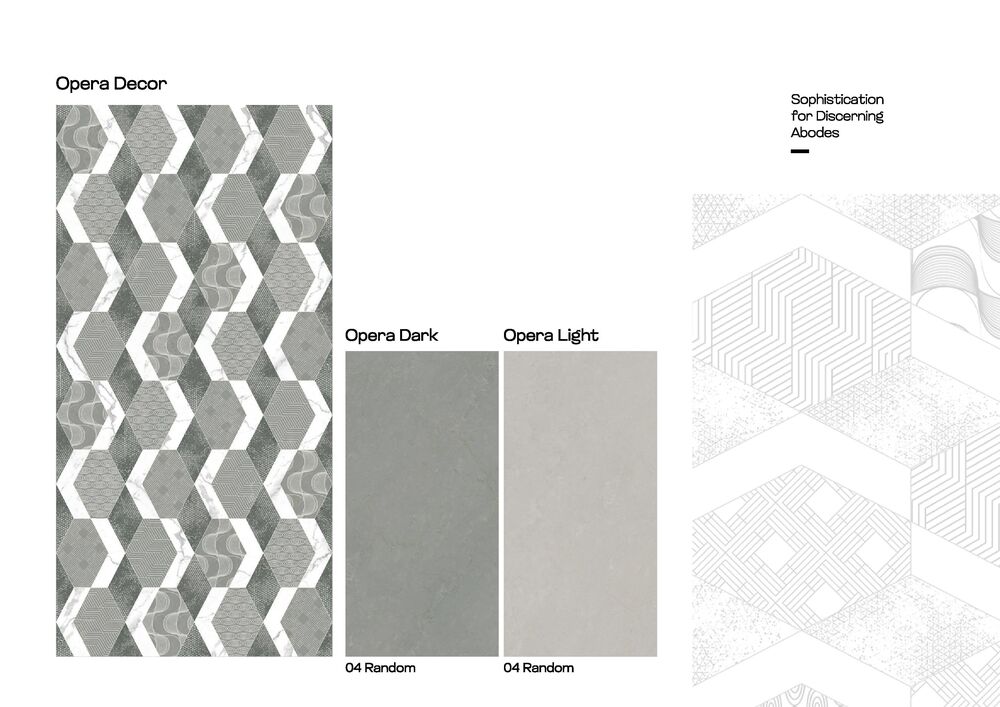 2x4 Carving Collection Simple Floor Tiles