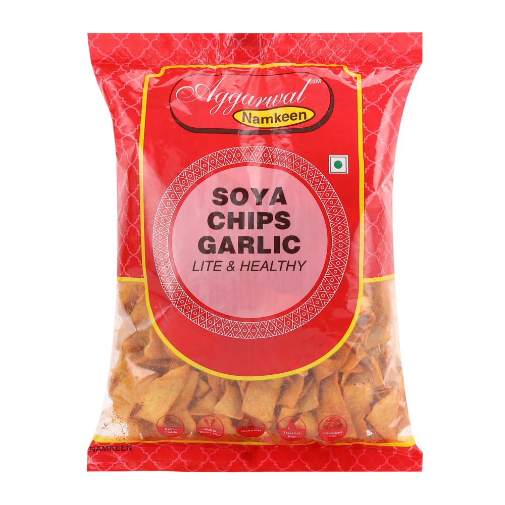 Soya Garlic Chips - Feature: No Artificial Colors Or Flavors