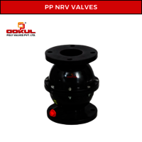 Flange End PP Non Return Valve