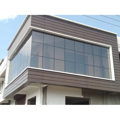 Acp Structural Glazing Work