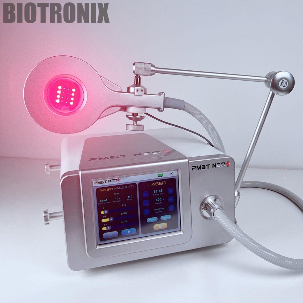 2 in 1 pmst physio magneto laser physiotherapy equipment EMS21