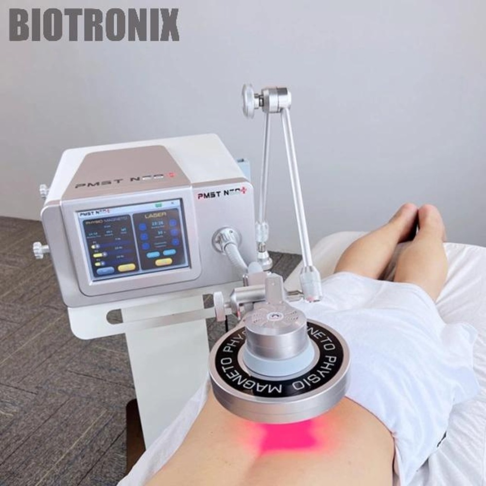 2 in 1 pmst physio magneto laser physiotherapy equipment EMS21