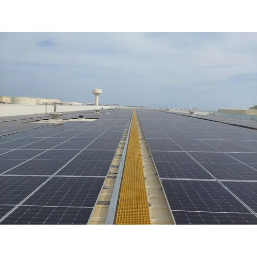 Frp Solar Walkway Grating - Color: Yellow