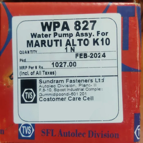Maruti Suzuki ALTO Car Water Pump